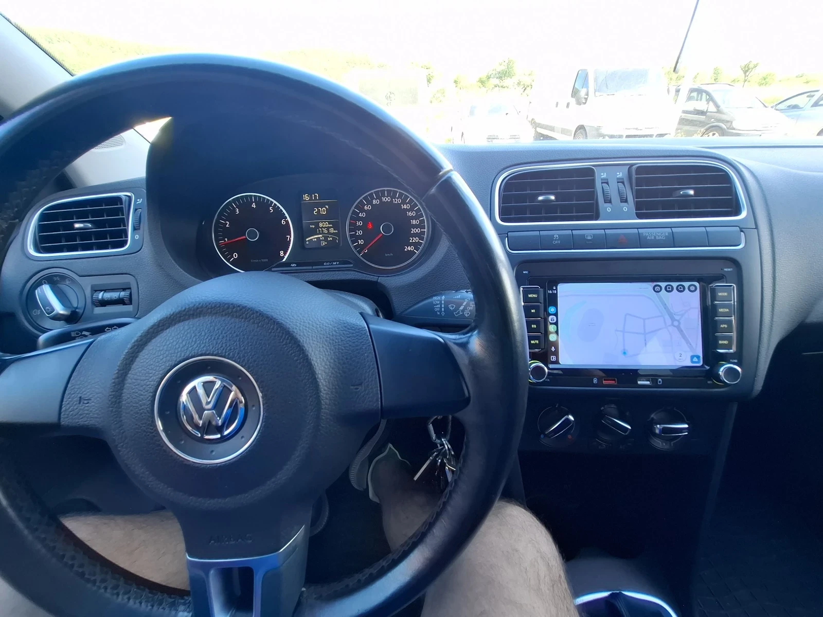 VW Polo EURO 5B.  2012 Нави, снимка 11 - Автомобили и джипове - 54576081