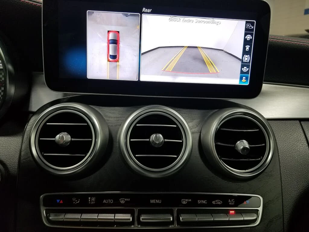 Mercedes-Benz C 43 AMG 4MATIC* КОЖА* ПОДГРЕ* BURM* PANO* CARPLAY* 360, снимка 14 - Автомобили и джипове - 55750830