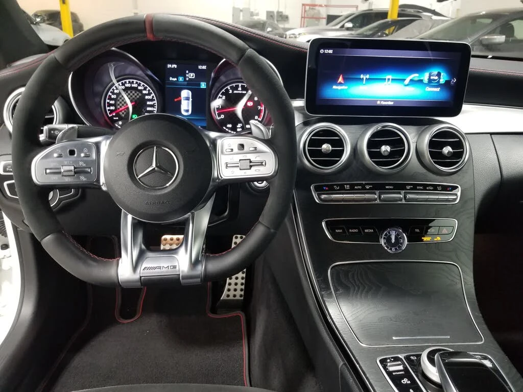 Mercedes-Benz C 43 AMG 4MATIC* КОЖА* ПОДГРЕ* BURM* PANO* CARPLAY* 360, снимка 10 - Автомобили и джипове - 55750830