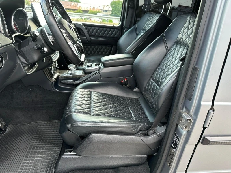 Mercedes-Benz G 63 AMG EDITION1/DESIGNO/MAT-GRAU/TV/NAVI/H&K/Full service, снимка 8 - Автомобили и джипове - 46654008