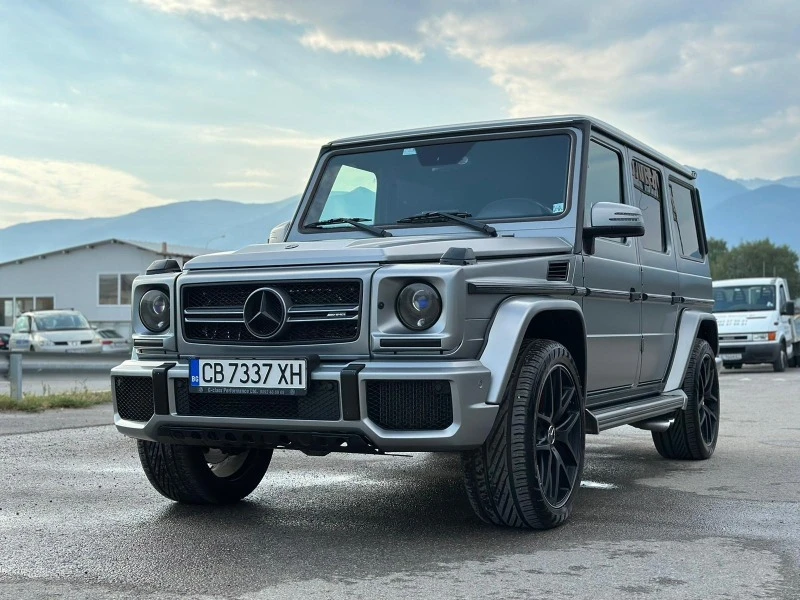 Mercedes-Benz G 63 AMG EDITION1/DESIGNO/MAT-GRAU/TV/NAVI/H&K/Full service, снимка 3 - Автомобили и джипове - 46654008