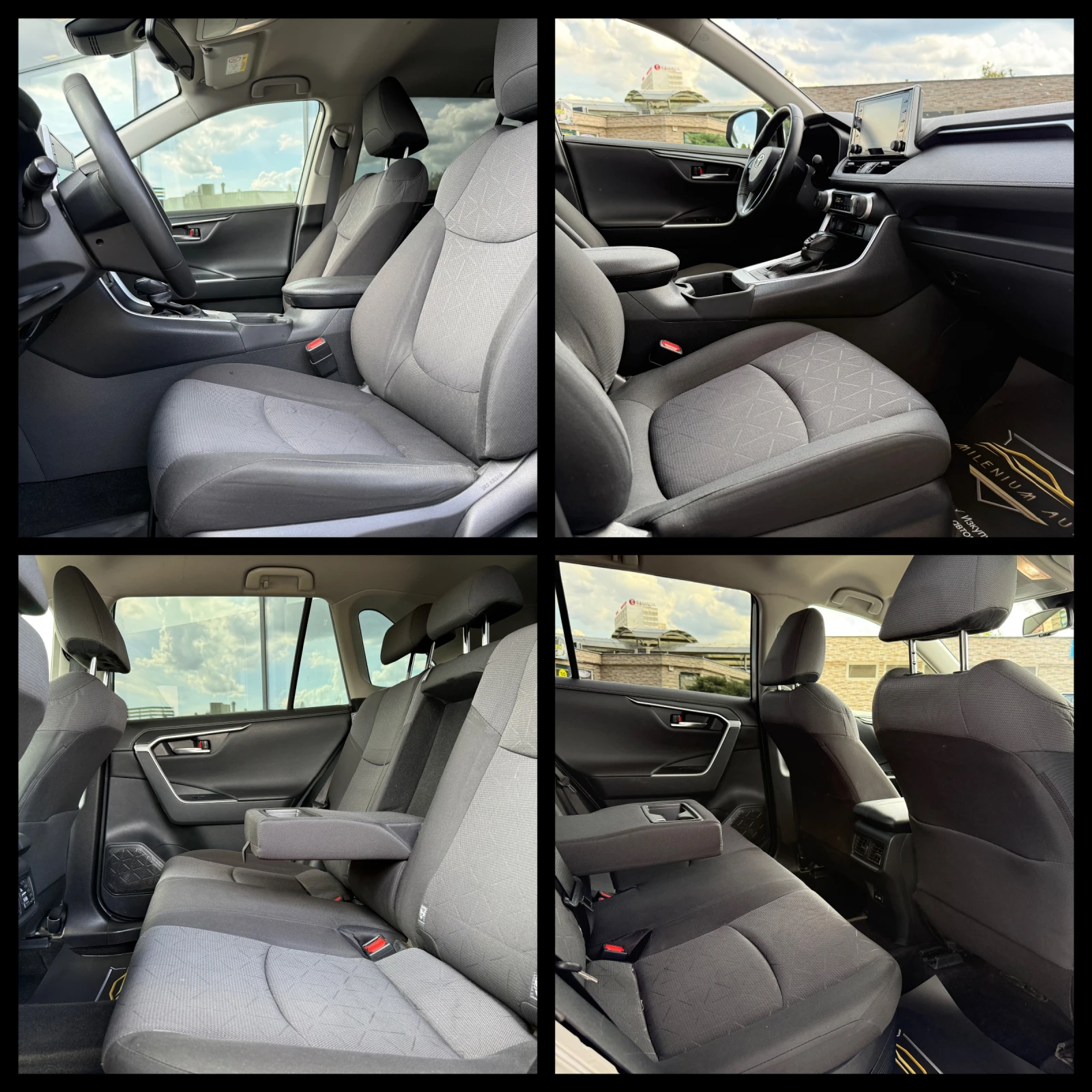 Toyota Rav4 6 МЕСЕЦА ГАРАНЦИЯ/2.5Hybrid 218к.с. Подгрев/Камера, снимка 10 - Автомобили и джипове - 54884868