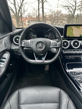 Mercedes-Benz C 220 AMG/HEADUP/BURMESTER/KEYLESS/DISTR+ , снимка 10