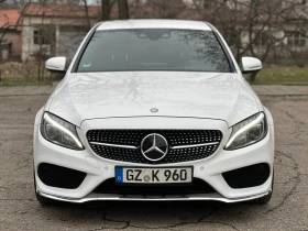 Mercedes-Benz C 220 AMG/HEADUP/BURMESTER/KEYLESS/DISTR+ , снимка 2