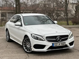 Mercedes-Benz C 220 AMG/HEADUP/BURMESTER/KEYLESS/DISTR+ , снимка 3