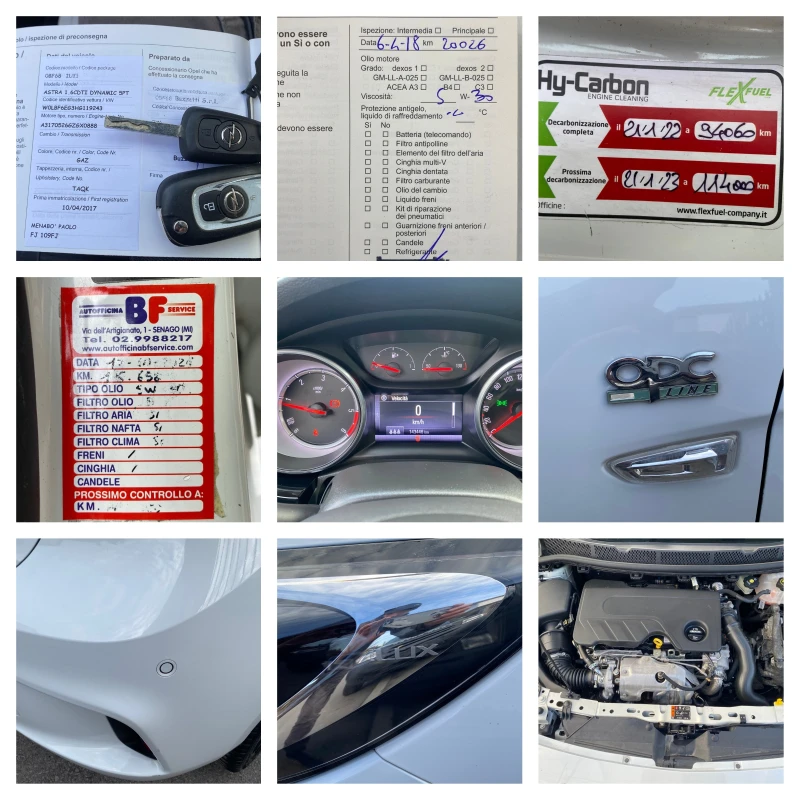 Opel Astra 1.6CDTI-OPC Line-136k.s-FULL LED-NAVI-PDC-EURO6B, снимка 15 - Автомобили и джипове - 49106147