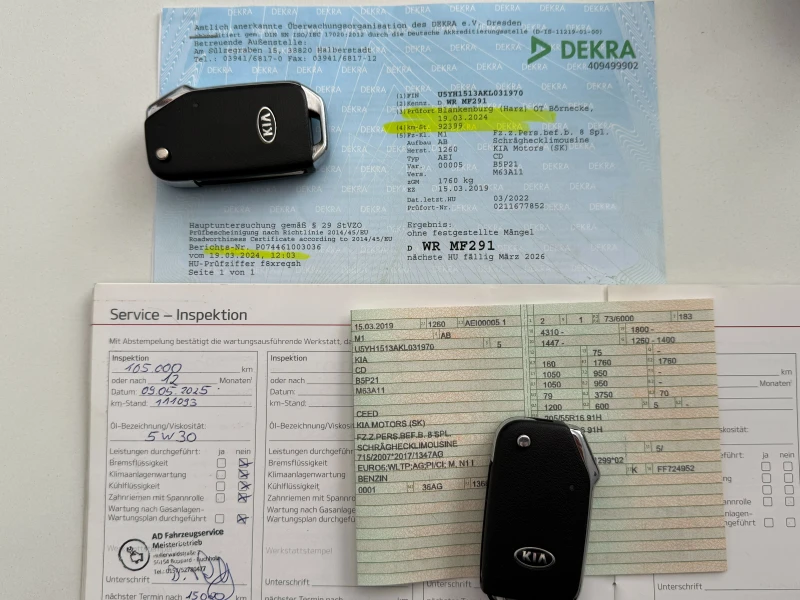 Kia Ceed 1.4I* 99к.с* 6ск* LED* СЕРВИЗНА КНИЖКА С ПЪЛНА ИСТ, снимка 16 - Автомобили и джипове - 51825779