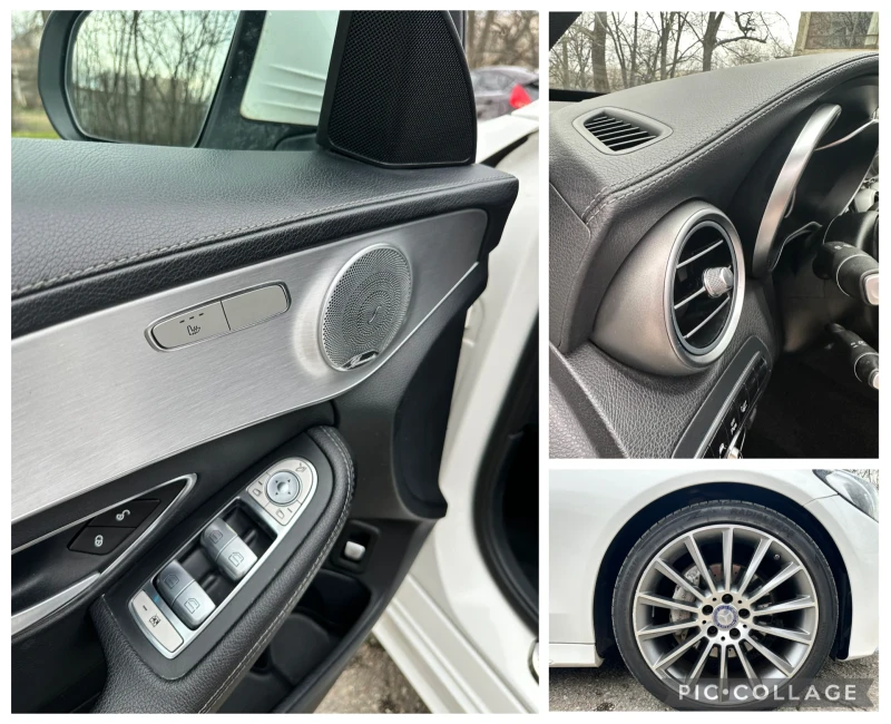 Mercedes-Benz C 220 AMG/HEADUP/BURMESTER/KEYLESS/DISTR+ , снимка 13 - Автомобили и джипове - 53478804