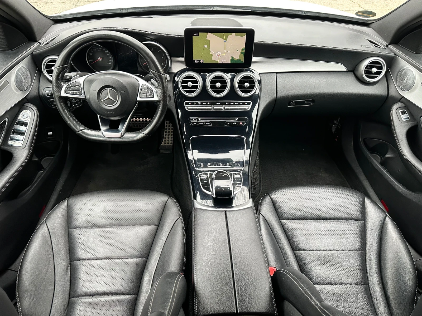 Mercedes-Benz C 220 AMG/HEADUP/BURMESTER/KEYLESS/DISTR+  | Mobile.bg � ����������� 11