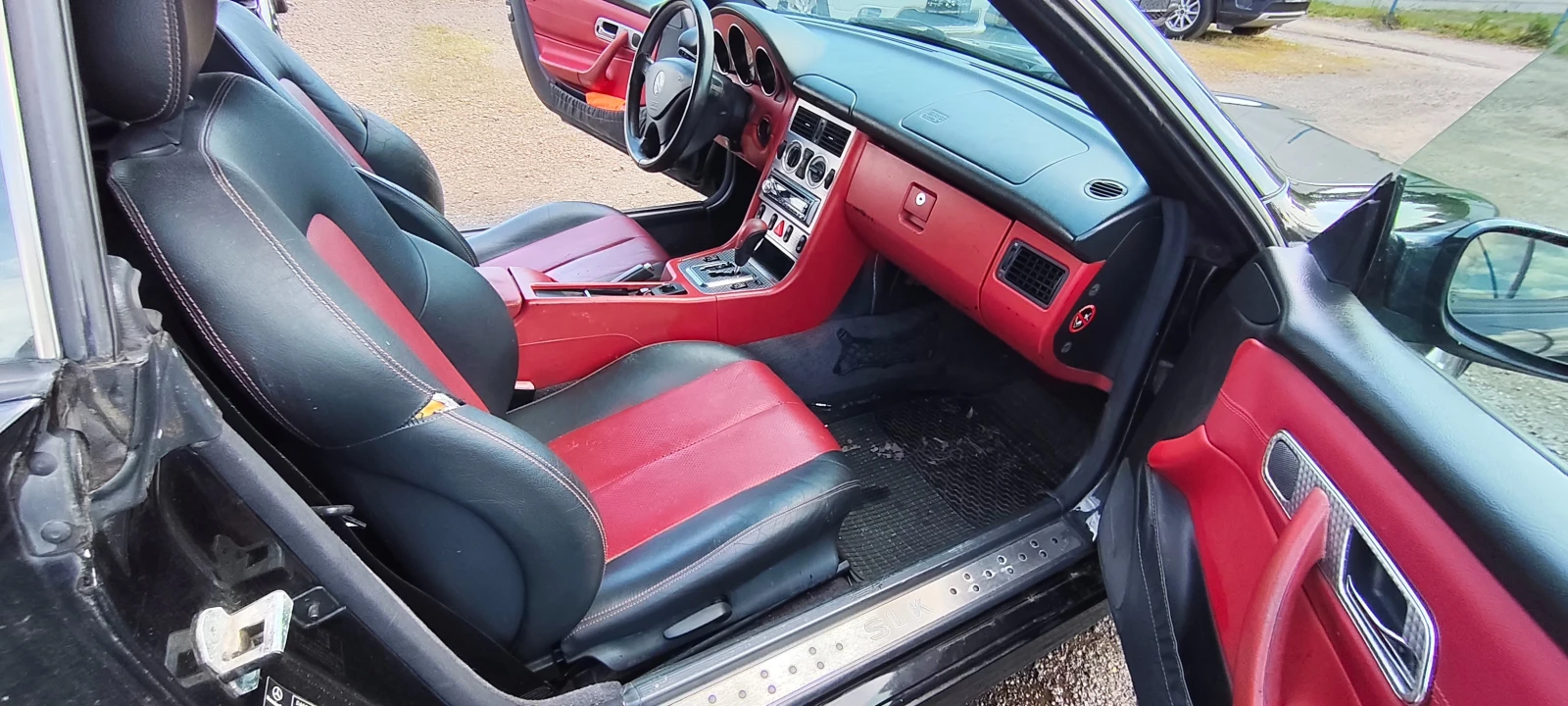 Mercedes-Benz SLK R170 SLK200- 163к.с. Газ Бензин Автоматик, снимка 10 - Автомобили и джипове - 54604424