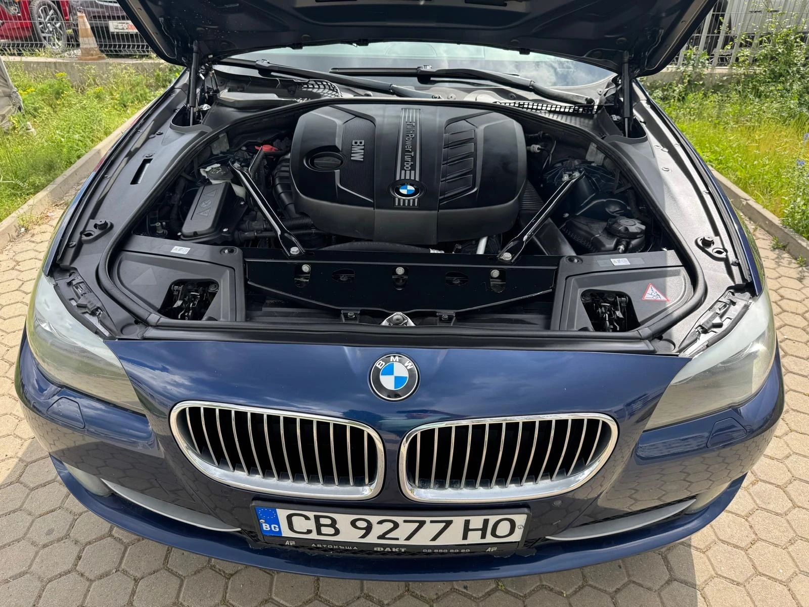 BMW 525 2.0D/AVTOMAT/NAVI/КОЖА/EURO.5B, снимка 17 - Автомобили и джипове - 54832672