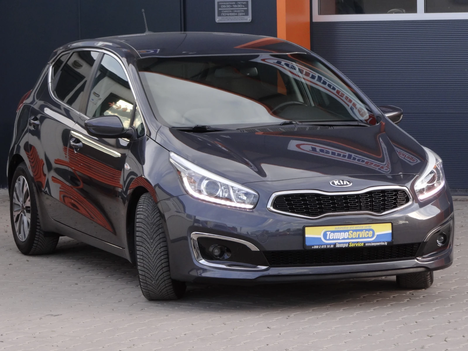 Kia Ceed 1.6crdi - 136k.c. /Navi/Koja/Led/Camera/Euro-6/, снимка 7 - Автомобили и джипове - 54954824