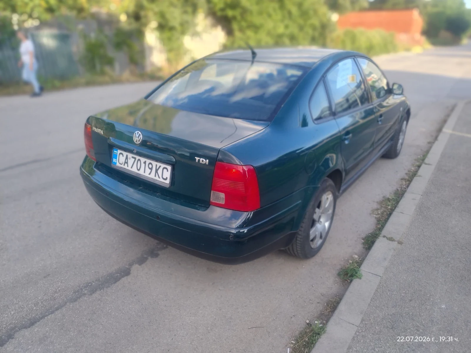 VW Passat 1, 9   tdi 110кс, снимка 2 - Автомобили и джипове - 55382416