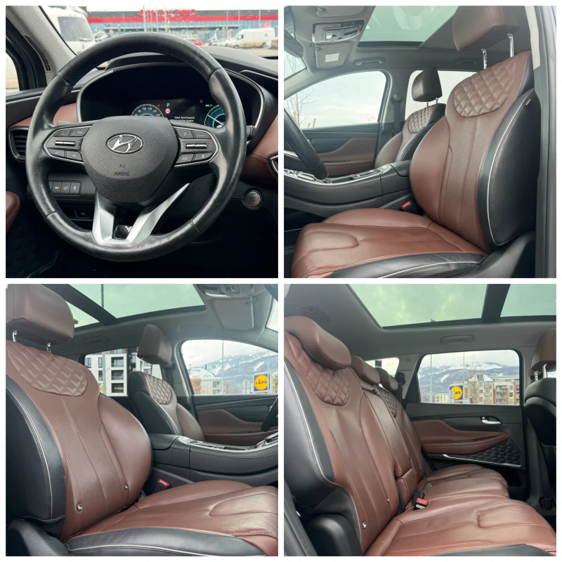 Hyundai Santa fe ВСИЧКИ ЕКСТРИ//НОВ//, снимка 13 - Автомобили и джипове - 48688195