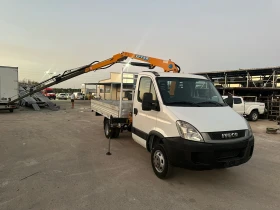 Обява за продажба на Iveco Daily 35C18 КРАН! КЛИМАТИК! ~34 900 лв. - изображение 1