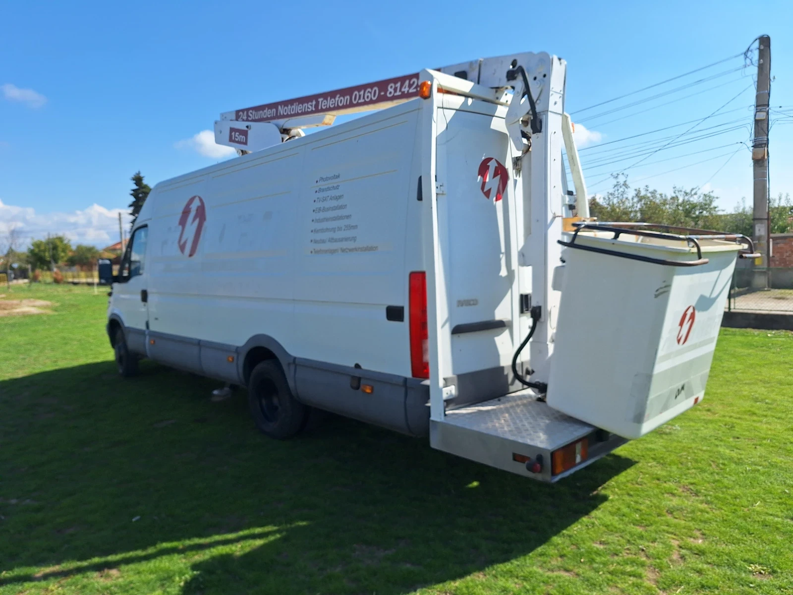 Iveco Deily 50C Автовишка , снимка 2 - Бусове и автобуси - 53865666