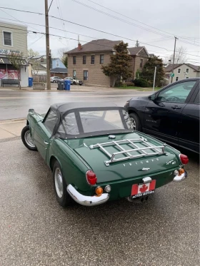 Triumph Spitfire * РЕТРО* КАБРИО* BRITISH RACING GREEN* , снимка 2