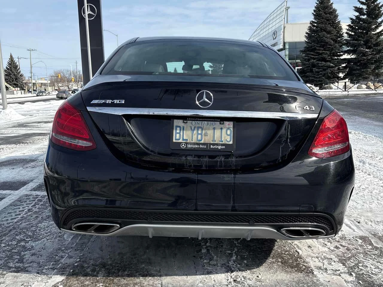 Mercedes-Benz C 43 AMG /360/BURMESTER/КЛИП, снимка 4 - Автомобили и джипове - 54577343