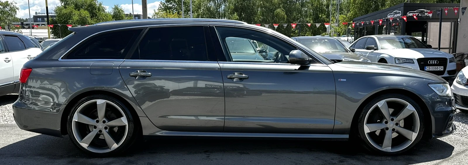 Audi A6 3.0TDI S LINE QUATTRO KEYLESS ЩОРИ EU5B, снимка 4 - Автомобили и джипове - 54710725