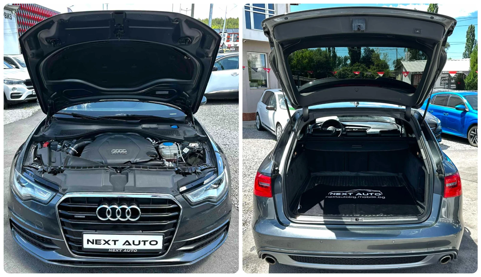 Audi A6 3.0TDI S LINE QUATTRO KEYLESS ЩОРИ EU5B, снимка 16 - Автомобили и джипове - 54710725
