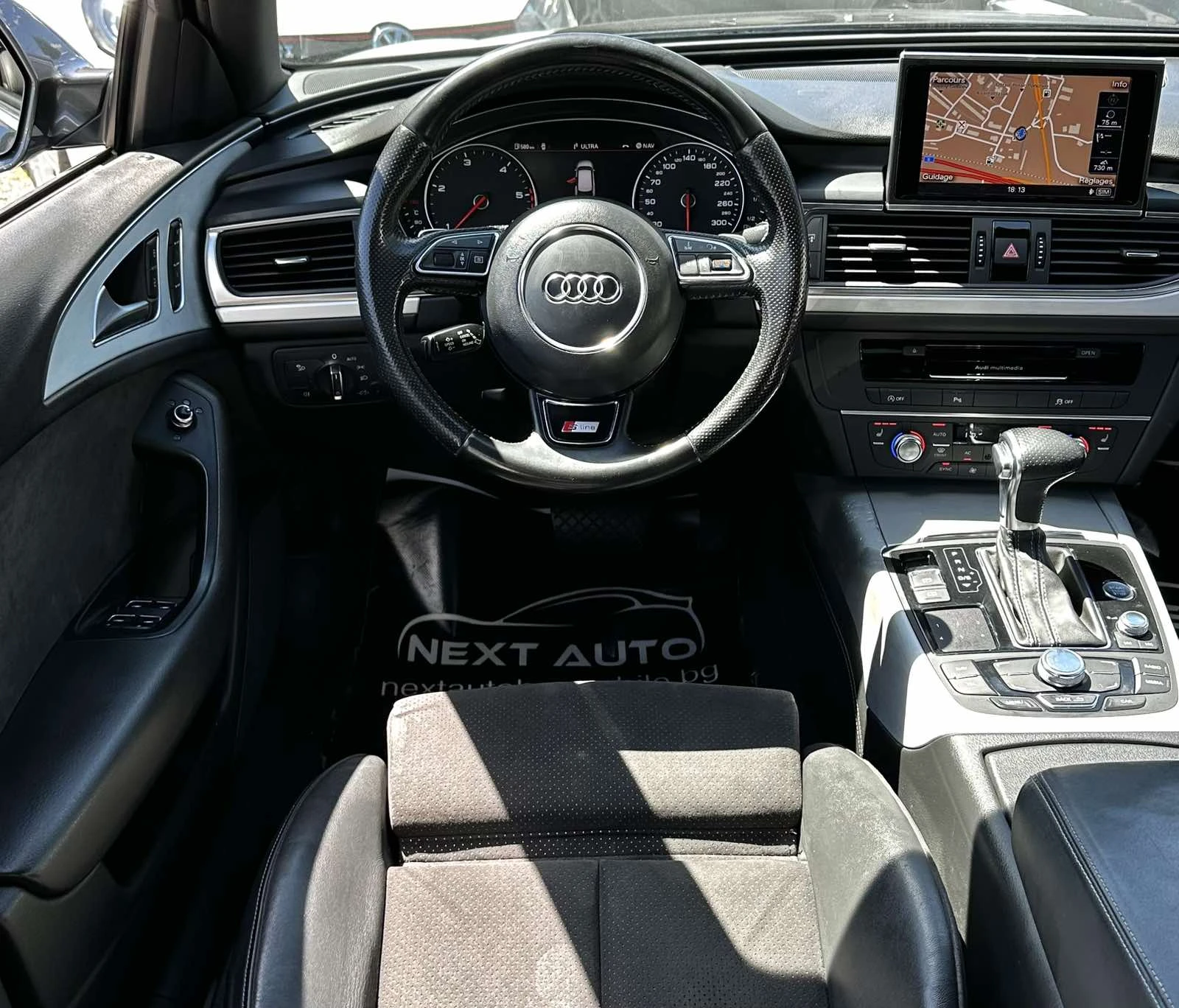 Audi A6 3.0TDI S LINE QUATTRO KEYLESS ЩОРИ EU5B, снимка 10 - Автомобили и джипове - 54710725