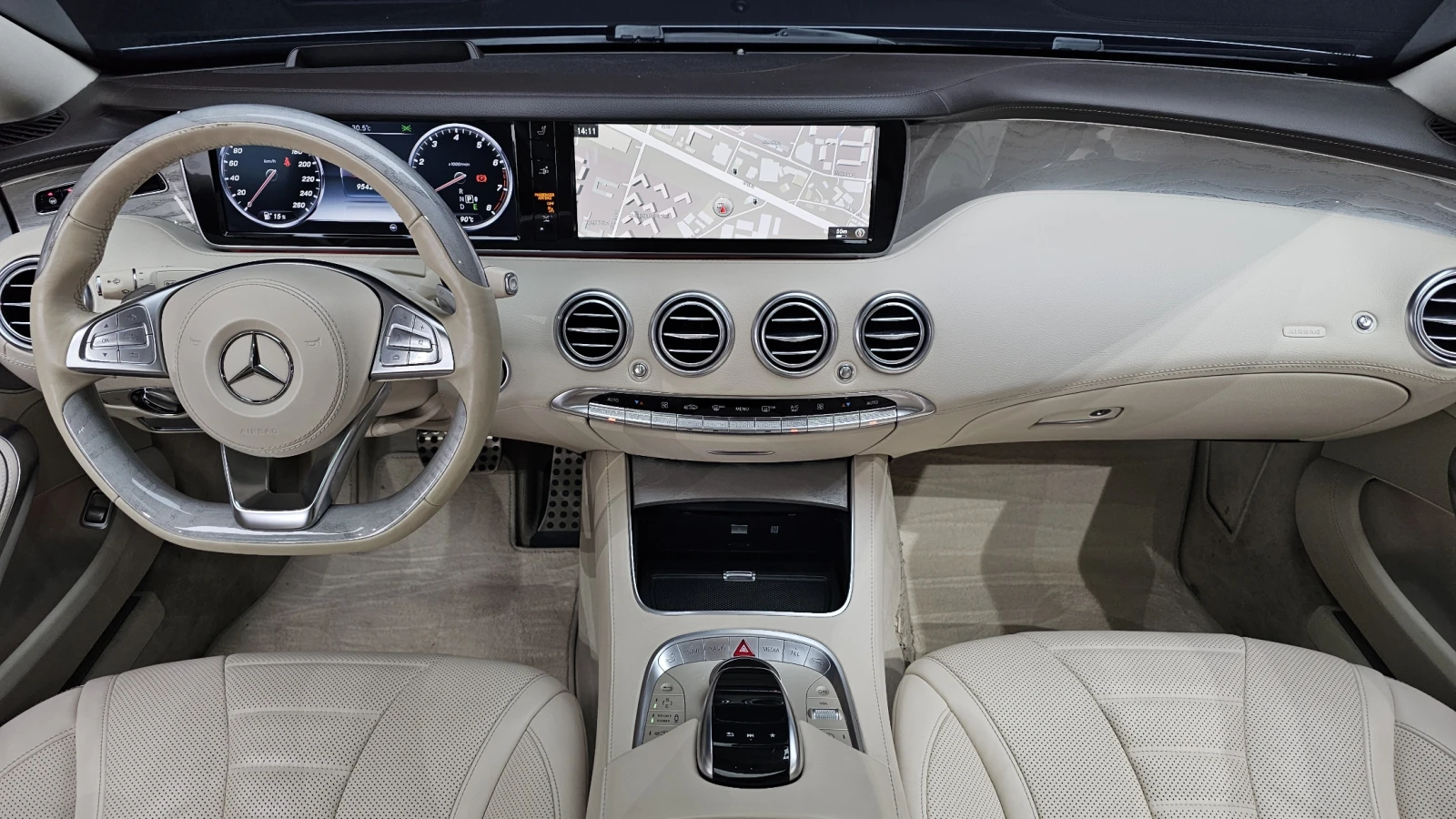 Mercedes-Benz S 400 МАСАЖ* ЕЛ. БАГАЖНИК* 360* BLIND SPOT* КРАЙНА ЦЕНА, снимка 7 - Автомобили и джипове - 55983722