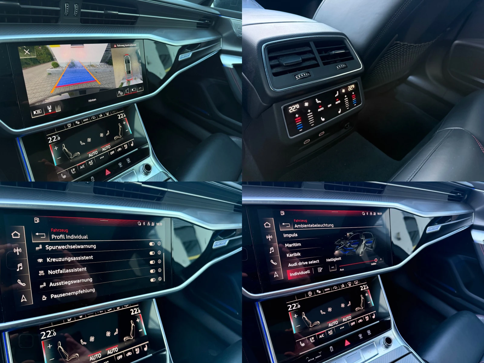 Audi Rs7 S.BACK/600HP/CERAMIC/PANO/B&O/360/VENT/364h | Mobile.bg � ����������� 15