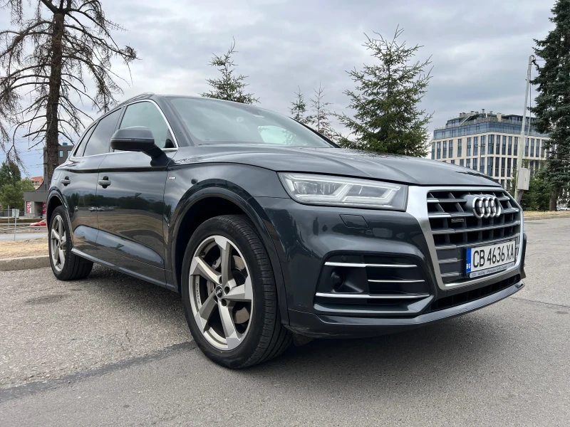 Audi Q5 2.0TDI QUATTRO S-LINE KEYLESS * ПЪЛНА ИСТОРИЯ* 