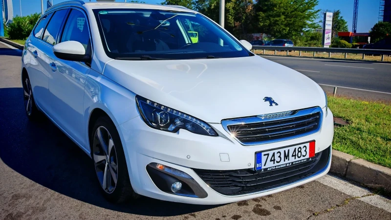 Peugeot 308 1.6HDI-120k.ТОП СЪСТОЯНИЕ СЕРВИЗНА КНИЖКА , снимка 3 - Автомобили и джипове - 50891527