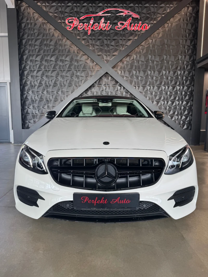 Mercedes-Benz E 350 d COUPE 4 MATIC * AMG * HEAD UP * ПАНОРАМА * , снимка 2 - Автомобили и джипове - 51192891