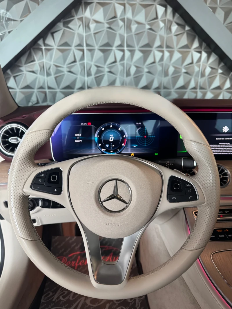 Mercedes-Benz E 350 d COUPE 4 MATIC * AMG * HEAD UP * ПАНОРАМА * , снимка 9 - Автомобили и джипове - 51192891