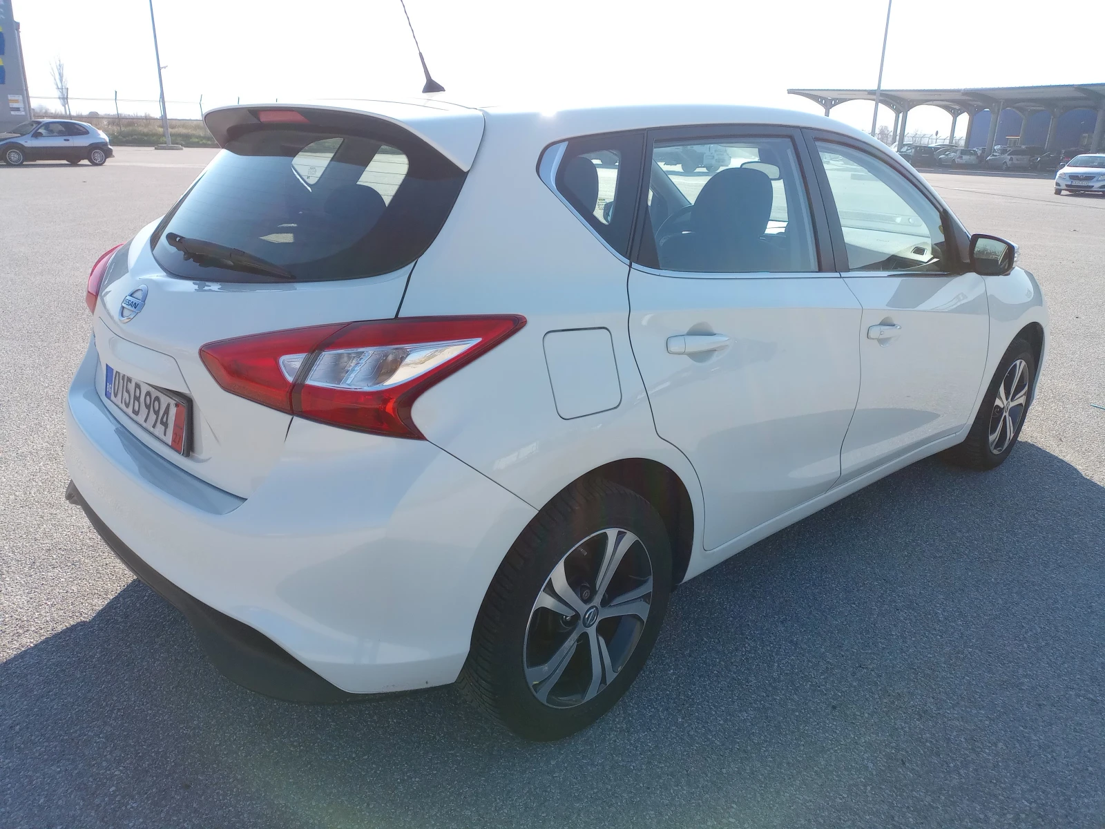 Nissan Pulsar 1.2 БЯЛА ПЕРЛА* KEYLESS GO* NAVI* CAMERA* EURO6 - изображение 3