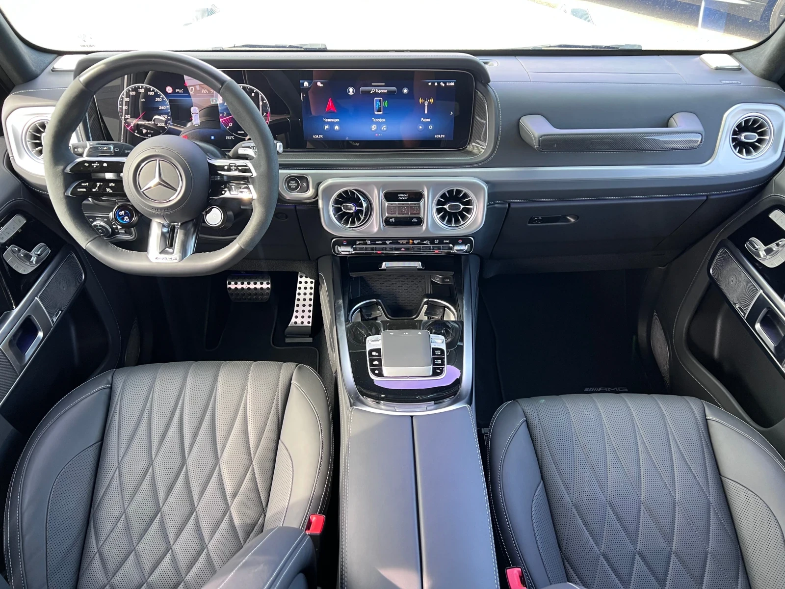Mercedes-Benz G 63 AMG * V8* BiTURBO* , снимка 13 - Автомобили и джипове - 56160482