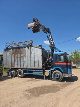 Volvo Fm 7 Самосвал 37м3 с кран, снимка 8