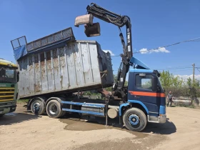 Volvo Fm 7 Самосвал 37м3 с кран, снимка 13