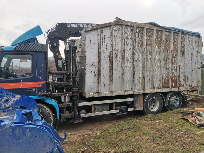 Volvo Fm 7 Самосвал 37м3 с кран, снимка 3 - Камиони - 53025586