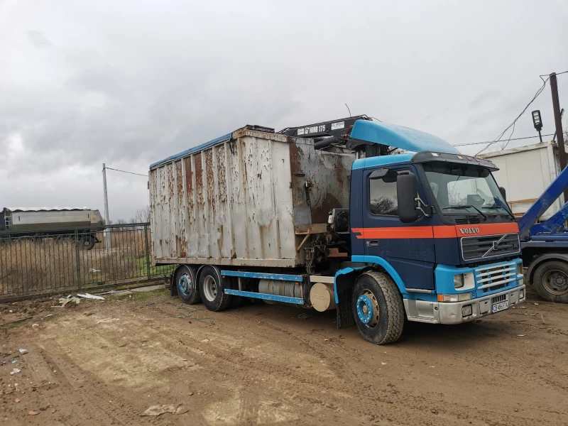 Volvo Fm 7 Самосвал 37м3 с кран