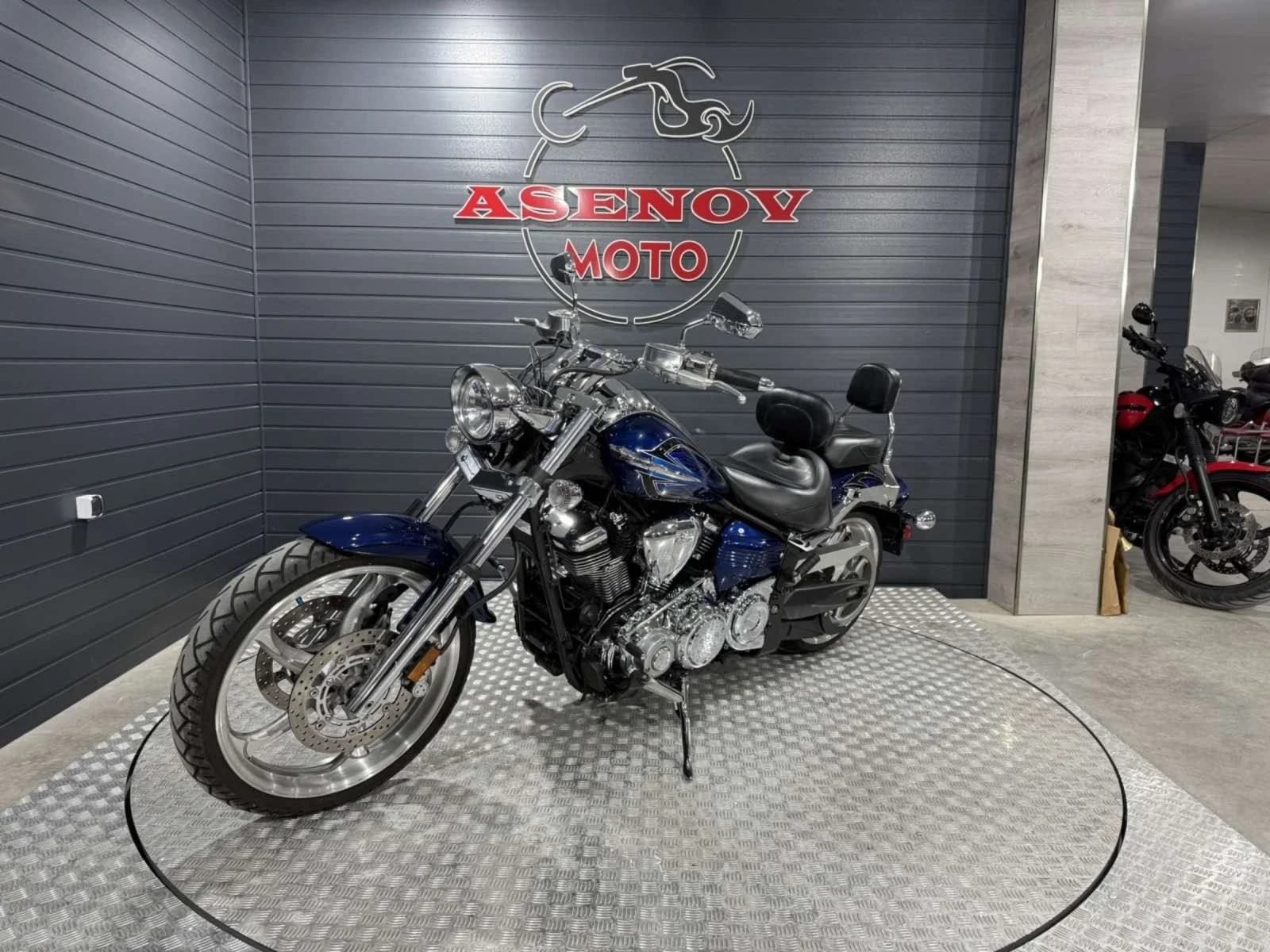 Yamaha Raider BLUE MOON, снимка 1 - Мотоциклети и мототехника - 53900070