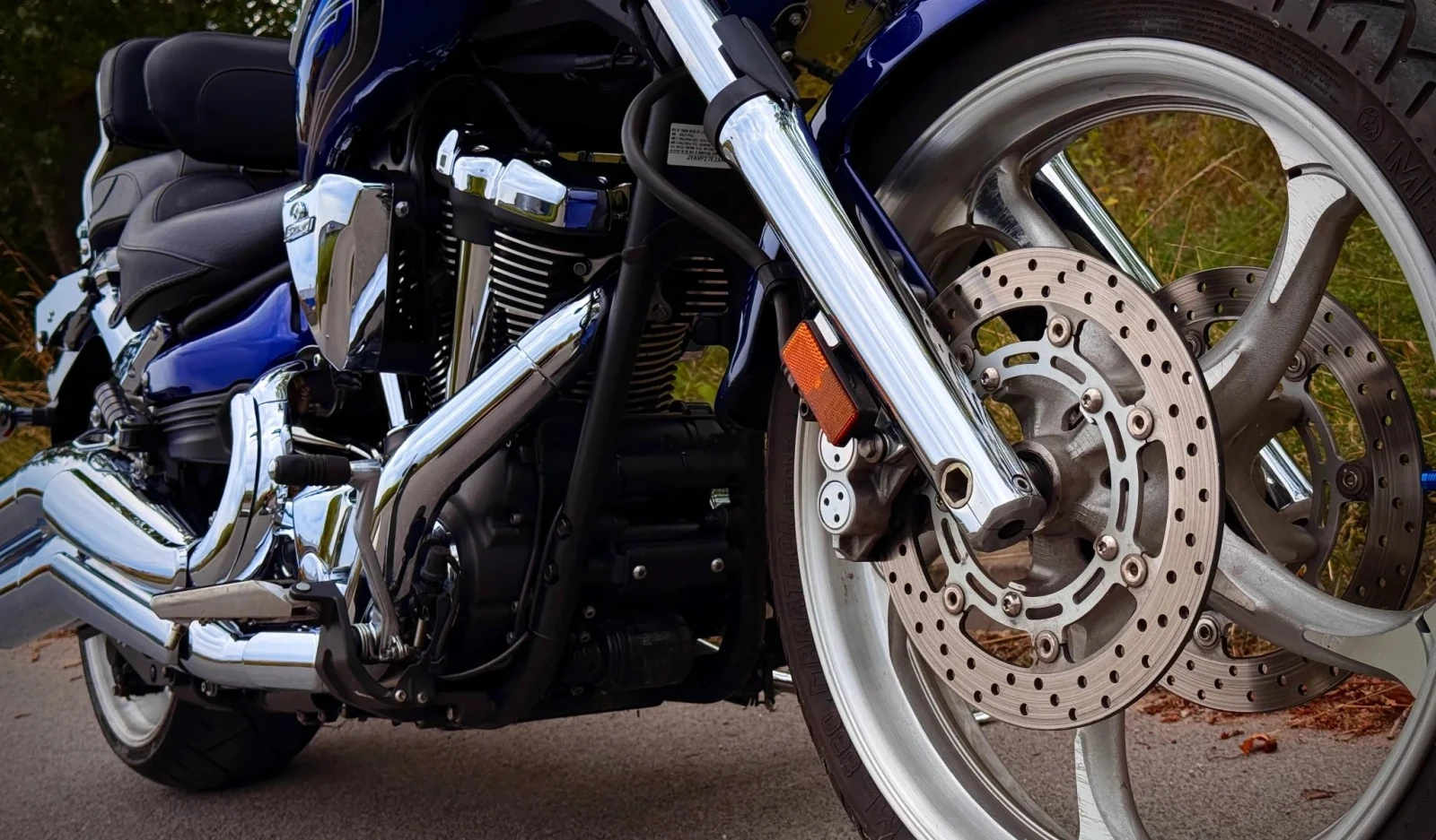 Yamaha Raider BLUE MOON, снимка 11 - Мотоциклети и мототехника - 53900070