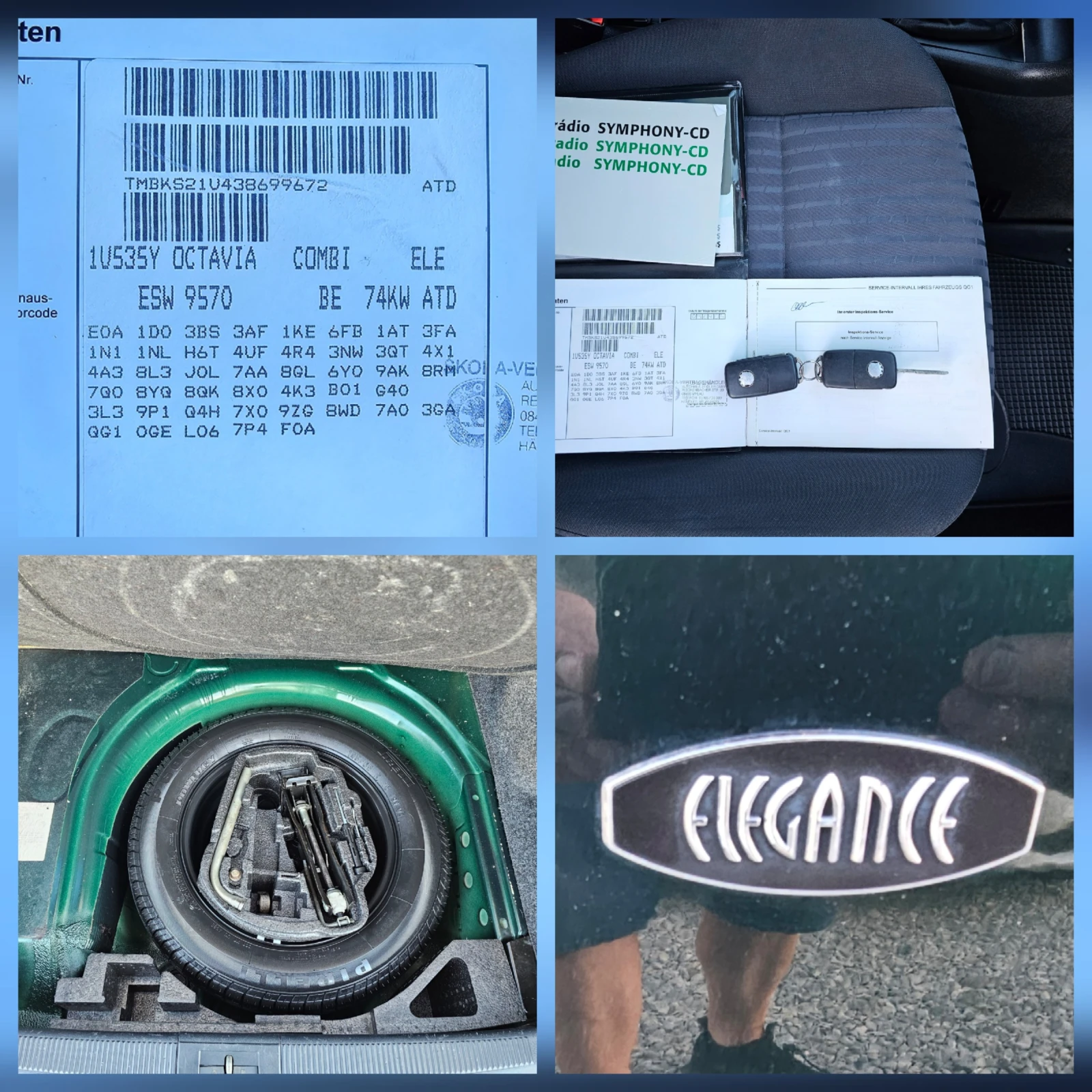 Skoda Octavia 1.9TDI 101kc 4х4  Feislift 207000km, снимка 16 - Автомобили и джипове - 56087733