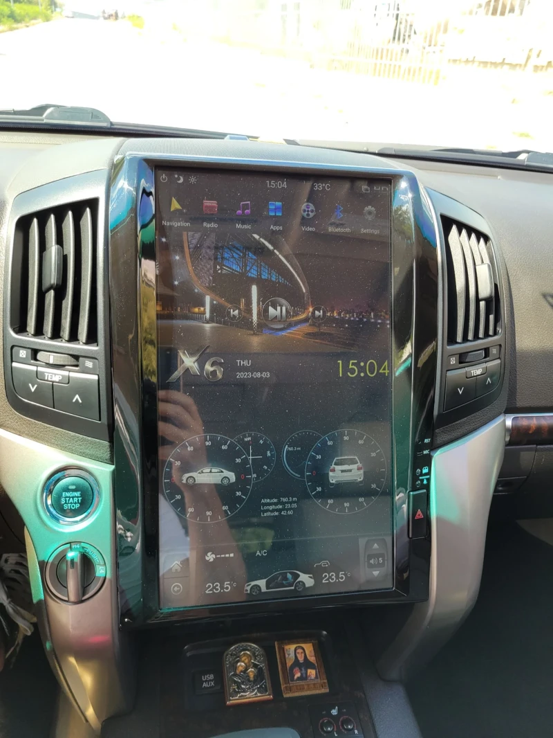 Toyota Land cruiser 5700бензин + газ, снимка 13 - Автомобили и джипове - 52073378