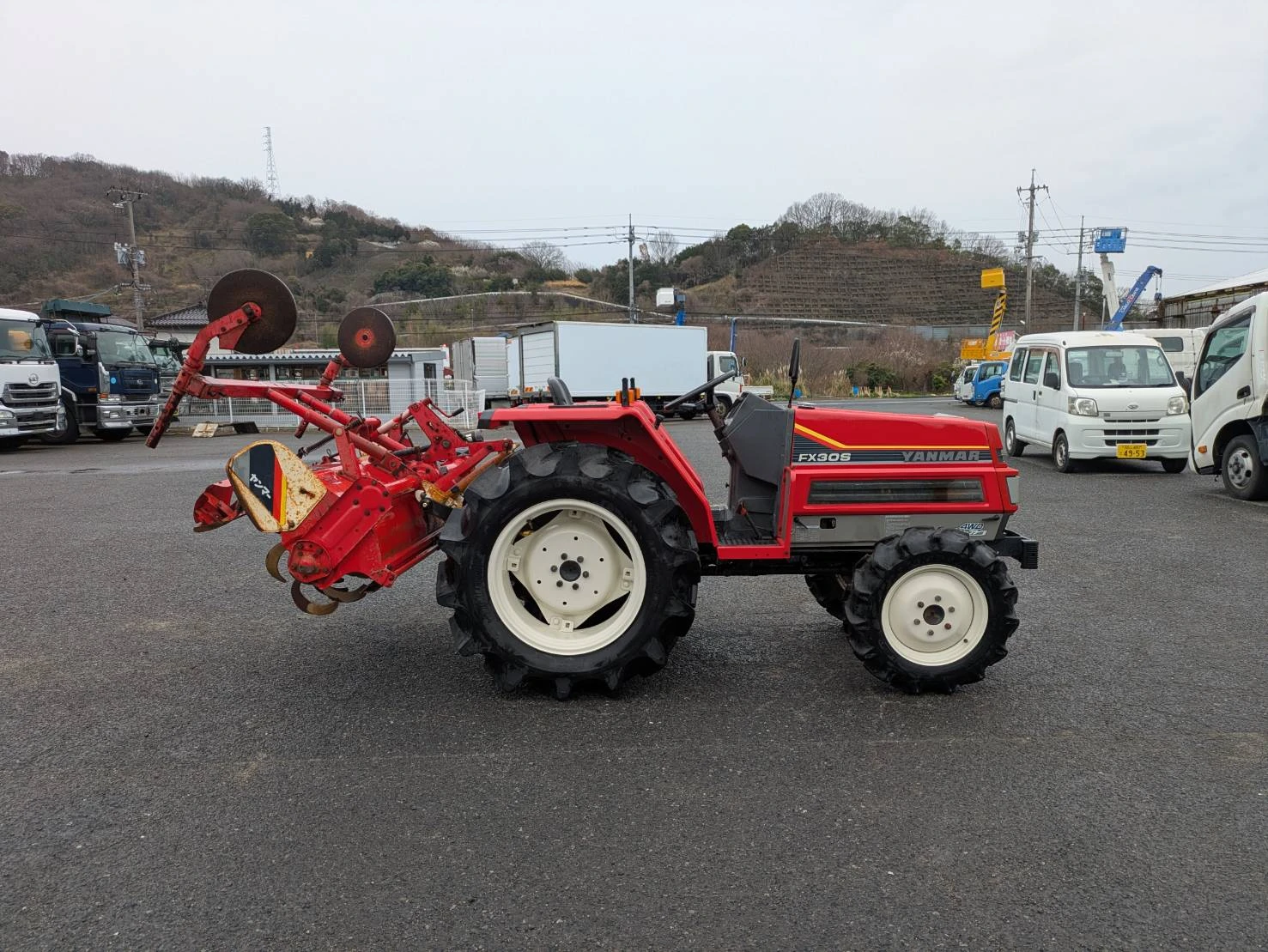 Трактор Yanmar FX30, снимка 3 - Селскостопанска техника - 55987234