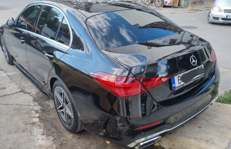 Mercedes-Benz C 300 e Amg + Гаранция, снимка 3 - Автомобили и джипове - 48696430