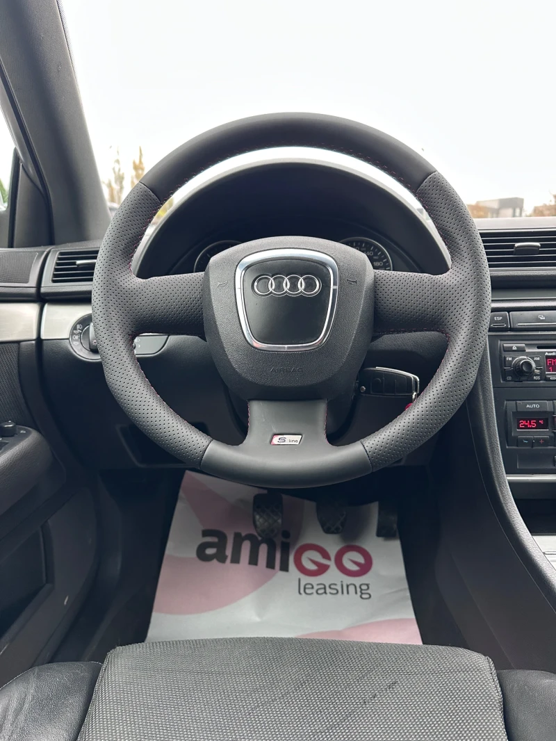 Audi A4 S-LINE 2.0TDI - КЛИМАТРОНИК, снимка 13 - Автомобили и джипове - 52332197