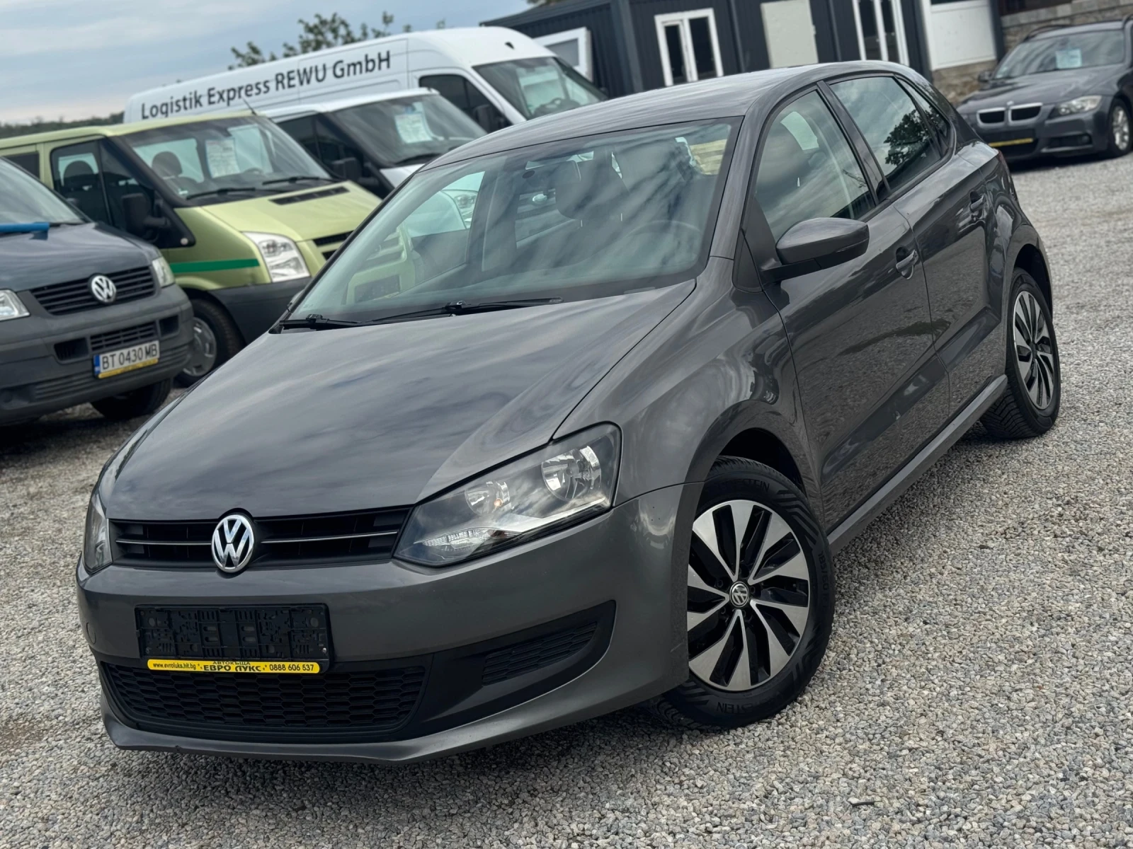 VW Polo 1.6TDI 90кс DSG - АВТОМАТИК НАВИ КЛИМАТИК ТОП - изображение 3