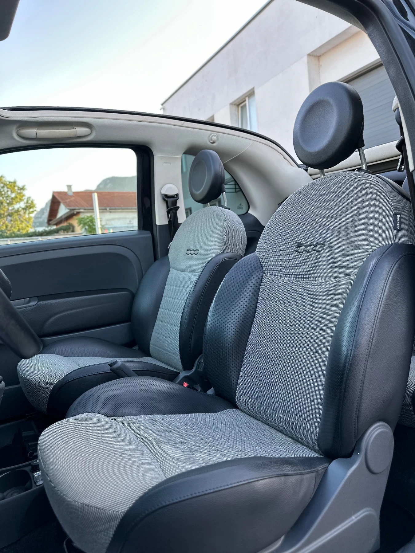 Fiat 500 1.2i* Кабрио* Климатик*  - изображение 10