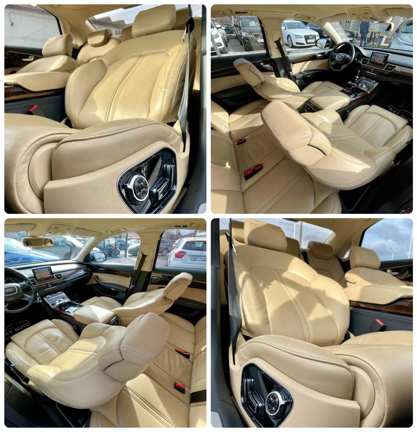 Audi A8 4.2TDI V8 351HP LANE ASSIST EU5, снимка 13 - Автомобили и джипове - 55463857
