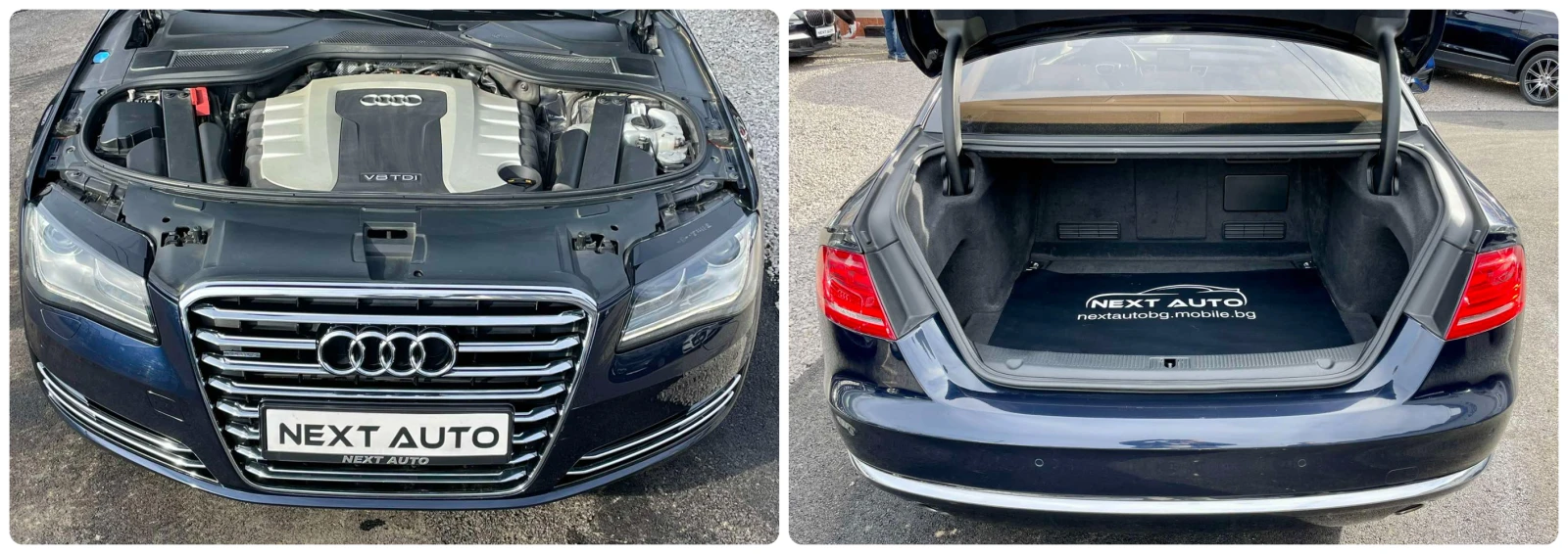 Audi A8 4.2TDI V8 351HP LANE ASSIST EU5, снимка 16 - Автомобили и джипове - 55463857
