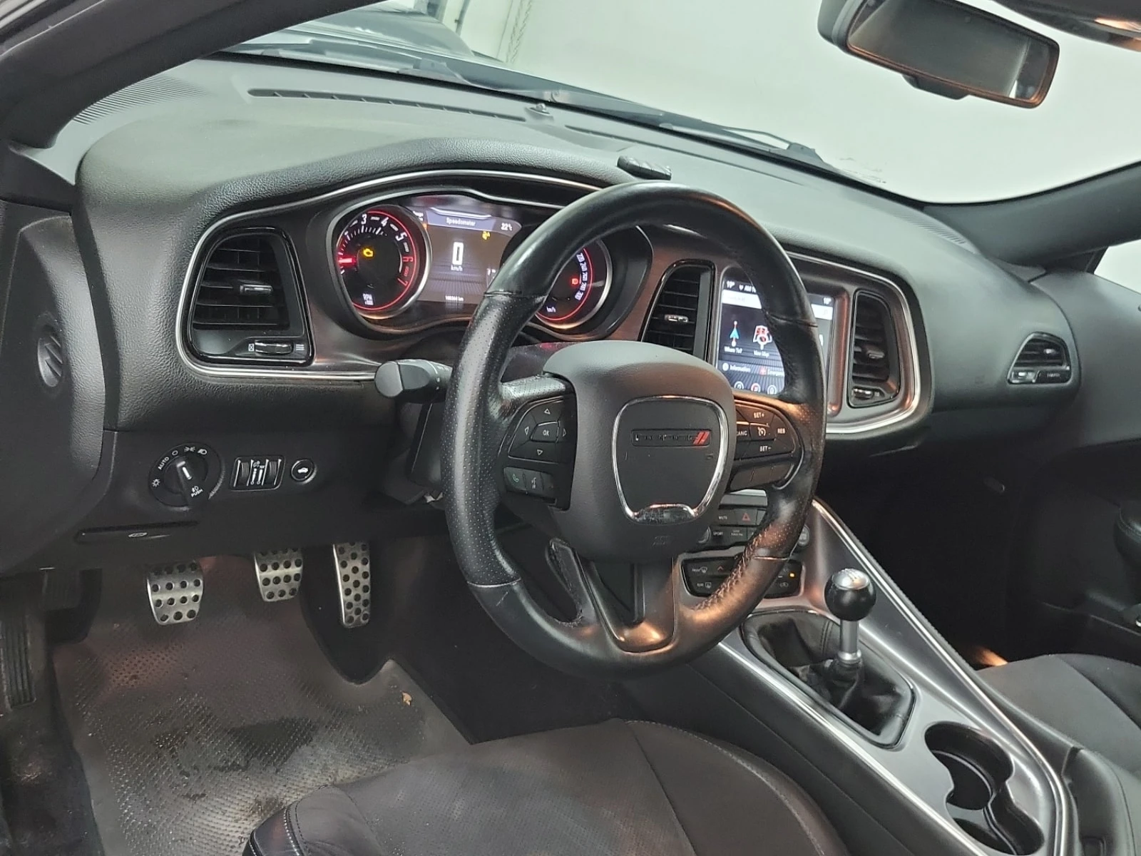 Dodge Challenger * SCAT PACK SHAKER * РЪЧКА * ПОДГРЕВ И ОБДУХВАНЕ* , снимка 11 - Автомобили и джипове - 55989814