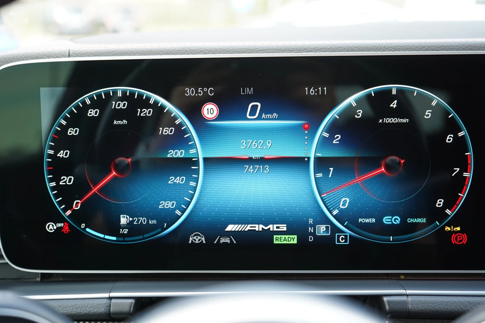 Mercedes-Benz GLE 53 4MATIC COUPE* AMG* BURM* 360* CARBON* DISTR* KEYLESS* , снимка 11 - Автомобили и джипове - 55315164